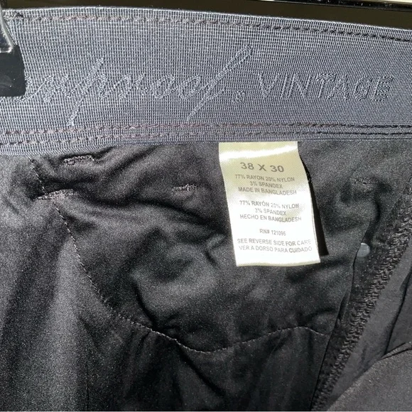 Men's Black Cargo Pants - Picture 5 of 6